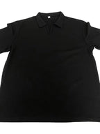 Men’s Polo Shirt | Short Sleeve V-Neck | Waffle Texture & Stretch Fabric