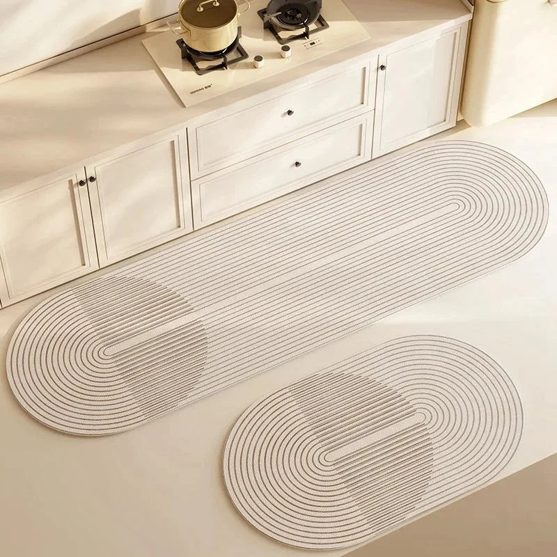Kitchen & Bath Mat | Diatomite Quick-Dry & Non-Slip