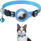 Cat Collar | Reflective & Quick-Release | GPS Tracker Holder