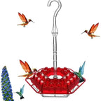 Hummingbird Feeder | Ant-Proof & UV-Resistant Polycarbonate | 30 Feeding Ports