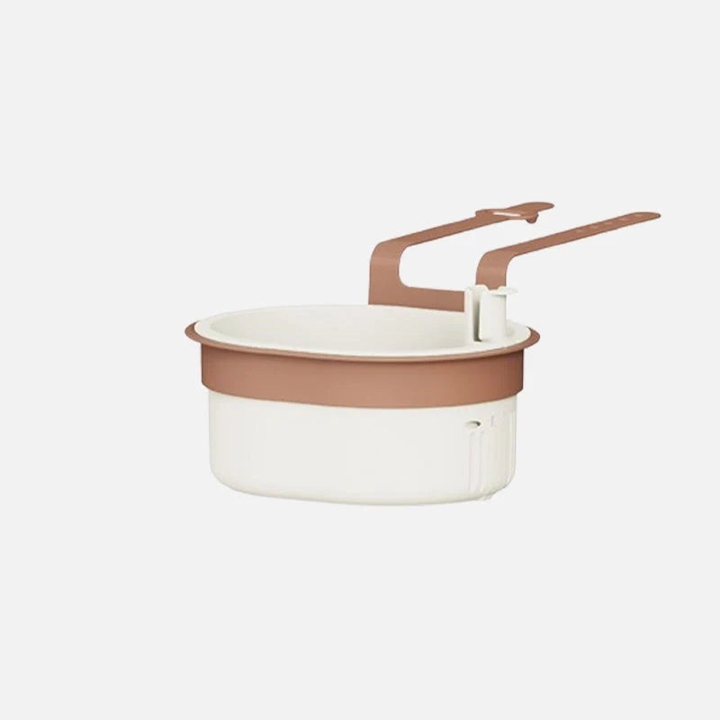 Hanging Sink Strainer Basket | Fine Stainless Steel Mesh & Lock-Release