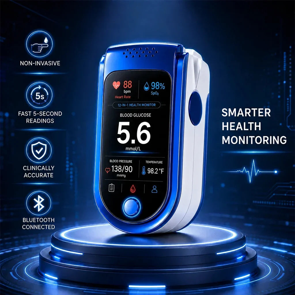 Glucose Monitor | Non-Invasive Needle-Free | Daily Health Tracking