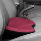 Car Seat Cushion | Ergonomic Memory Foam & Lumbar Support | 3.5 in Height Boost