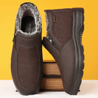 Men's Winter Shoes | Waterproof & Fur-Lined | Orthopedic Non-Slip Sole