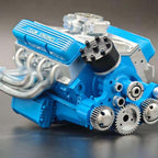 V8 Engine Model Kit | Functional Gasoline Engine & Precision Metal Parts