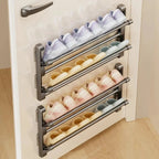 Shoe Rack | Wall-Mounted & Integrated Drainage | Mounting Hardware Included