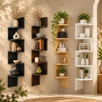 Corner Wall Shelf | Space-Saving Multi-Tier Design