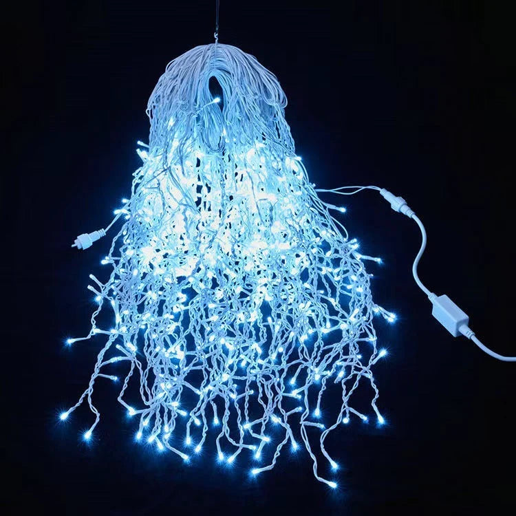 LED Icicle String Lights | Low-Voltage & IP44 Weatherproof | 50 m