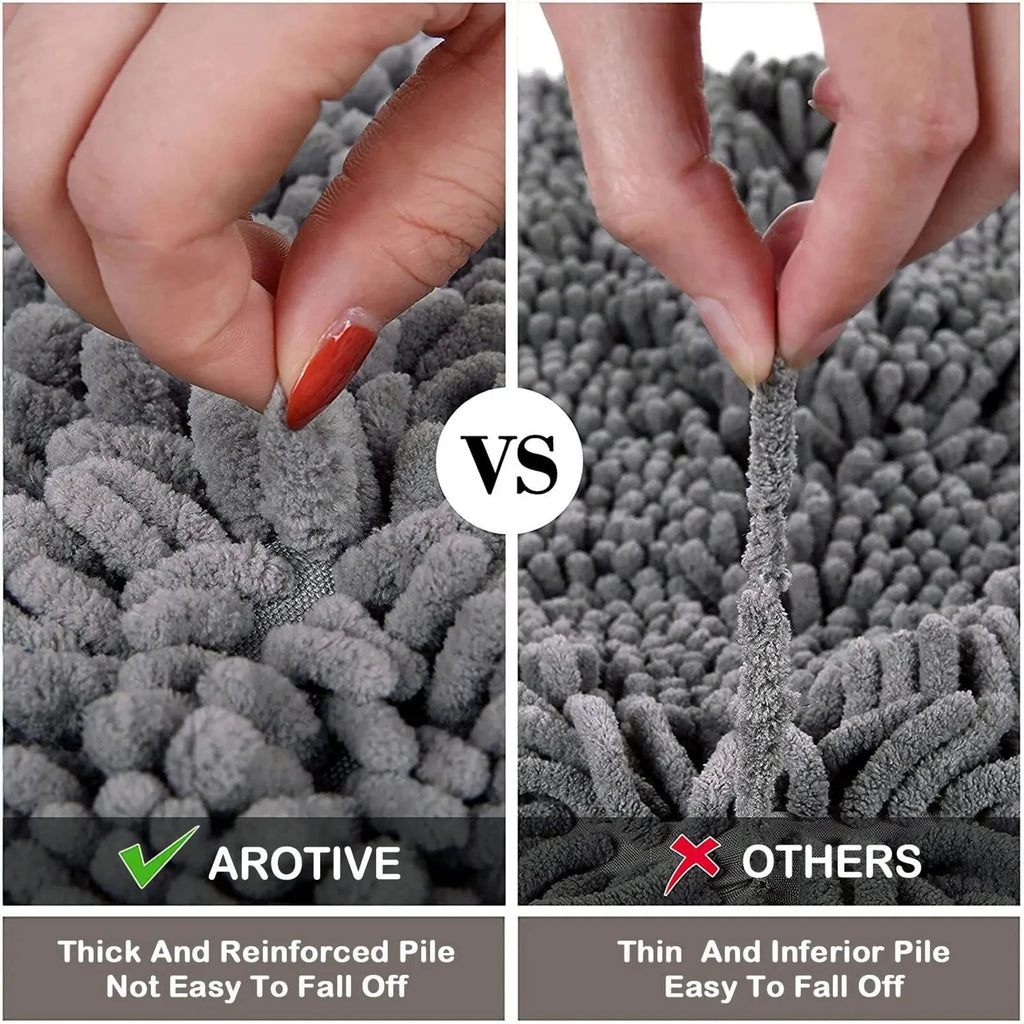 Bath Mat | Non-Slip & Quick-Absorbent | Plush Thick Texture