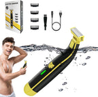 Electric Shaver | Dual-Blade, Waterproof & USB-Rechargeable