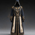 Men’s Medieval Costume | Hooded Celtic-Inspired Design | Full-Length