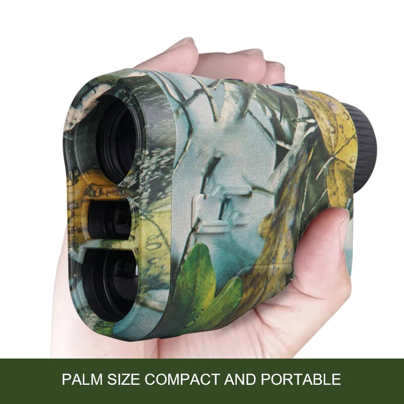 Hunting Rangefinder | 1000-Yard Precision & 6.5X Optics | USB-C Rechargeable