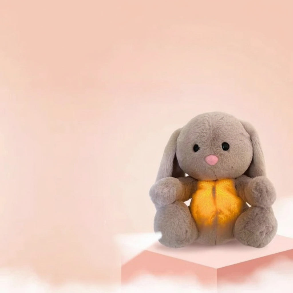 Plush Bunny | Calming Breathing Motion & Soft Plush | Set of 2