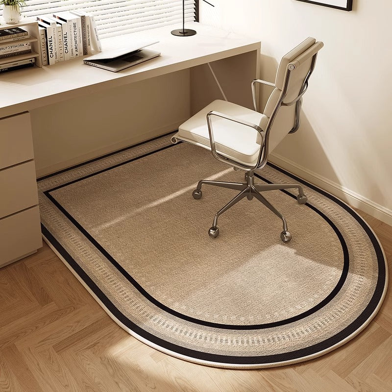 Office Carpet Mat | Ergonomic Soft Fabric & Non-Slip Backing