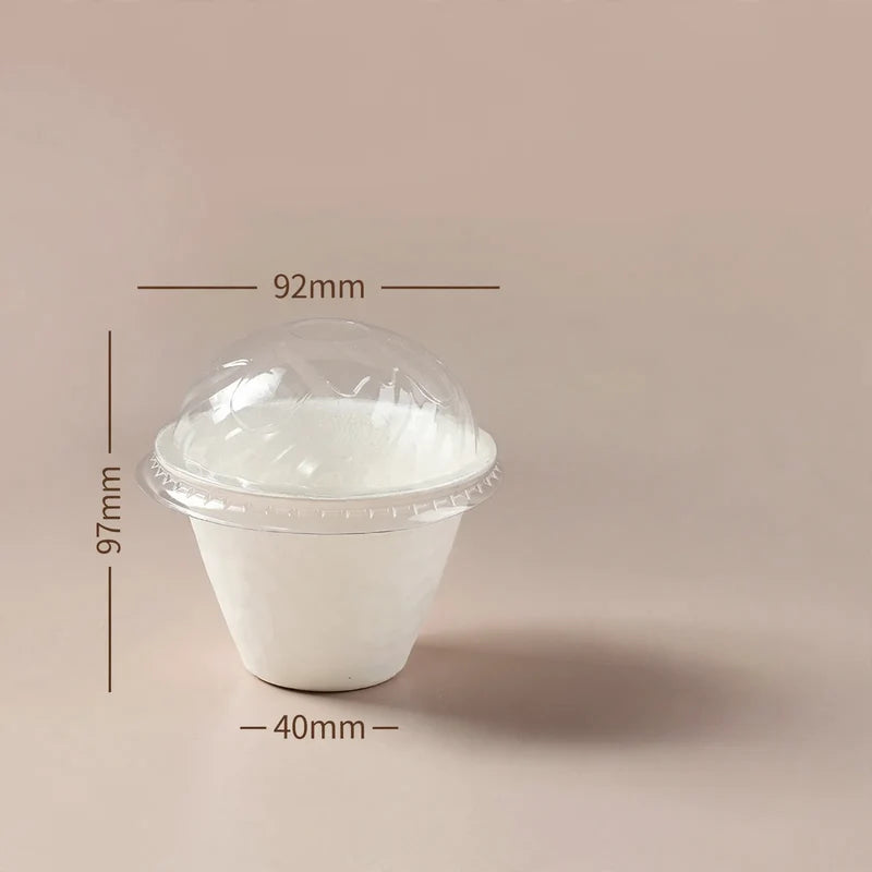 Paper Food Containers | Biodegradable & Food-Safe | Pack of 50