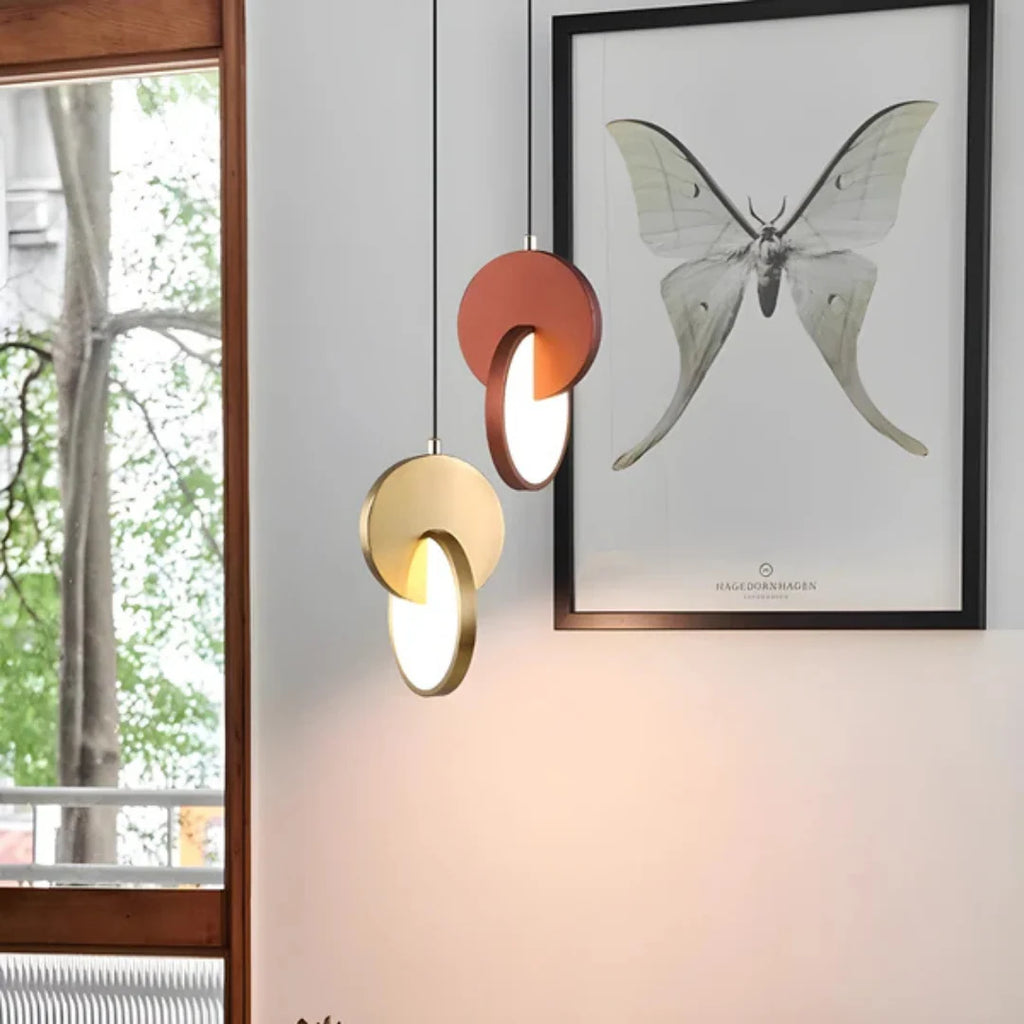 Pendant Lamp | Asymmetrical Aluminum & Integrated LED | Small & Large