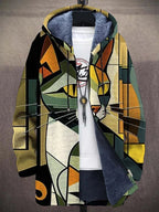 Women's Jacket | Artistic Print & Comfortable Warmth