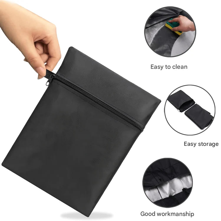Lawn Mower Cover | Weather-Resistant 420D Fabric & Elastic Hem