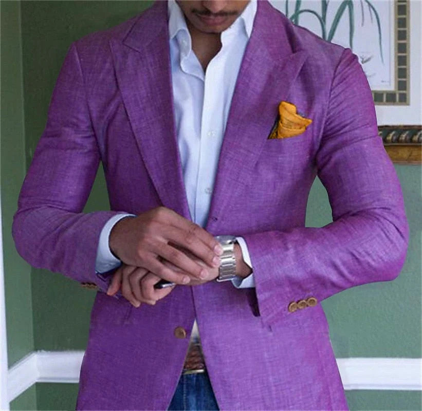 Blazer | Cotton-Linen Blend & Breathable | Machine-Washable
