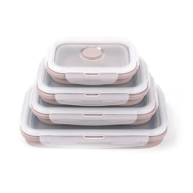 Food Storage Containers | Collapsible & Airtight | Microwave & Freezer Safe
