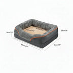 Dog Bed | Orthopedic Memory Foam | Machine-Washable Cover