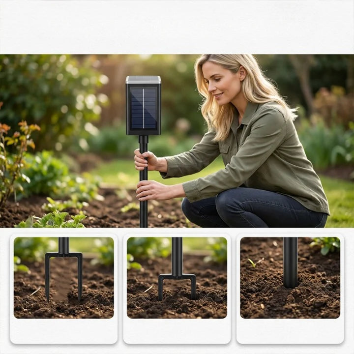 Insect Killer | Solar-Powered Dual UV-A | With Ground Stake
