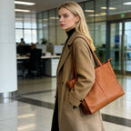 Tote Bag | Leather & Spacious Interior | Shoulder Handles