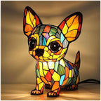 Night Light | Dog-Shaped Design & Warm LED Glow | USB Powered