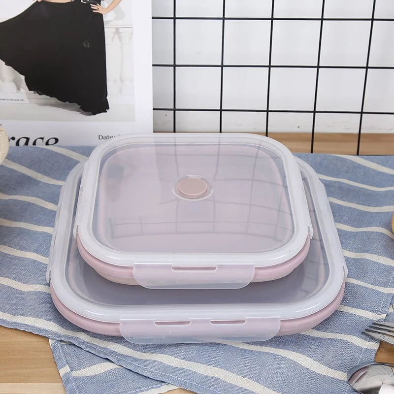 Food Storage Containers | Collapsible & Airtight | Microwave & Freezer Safe
