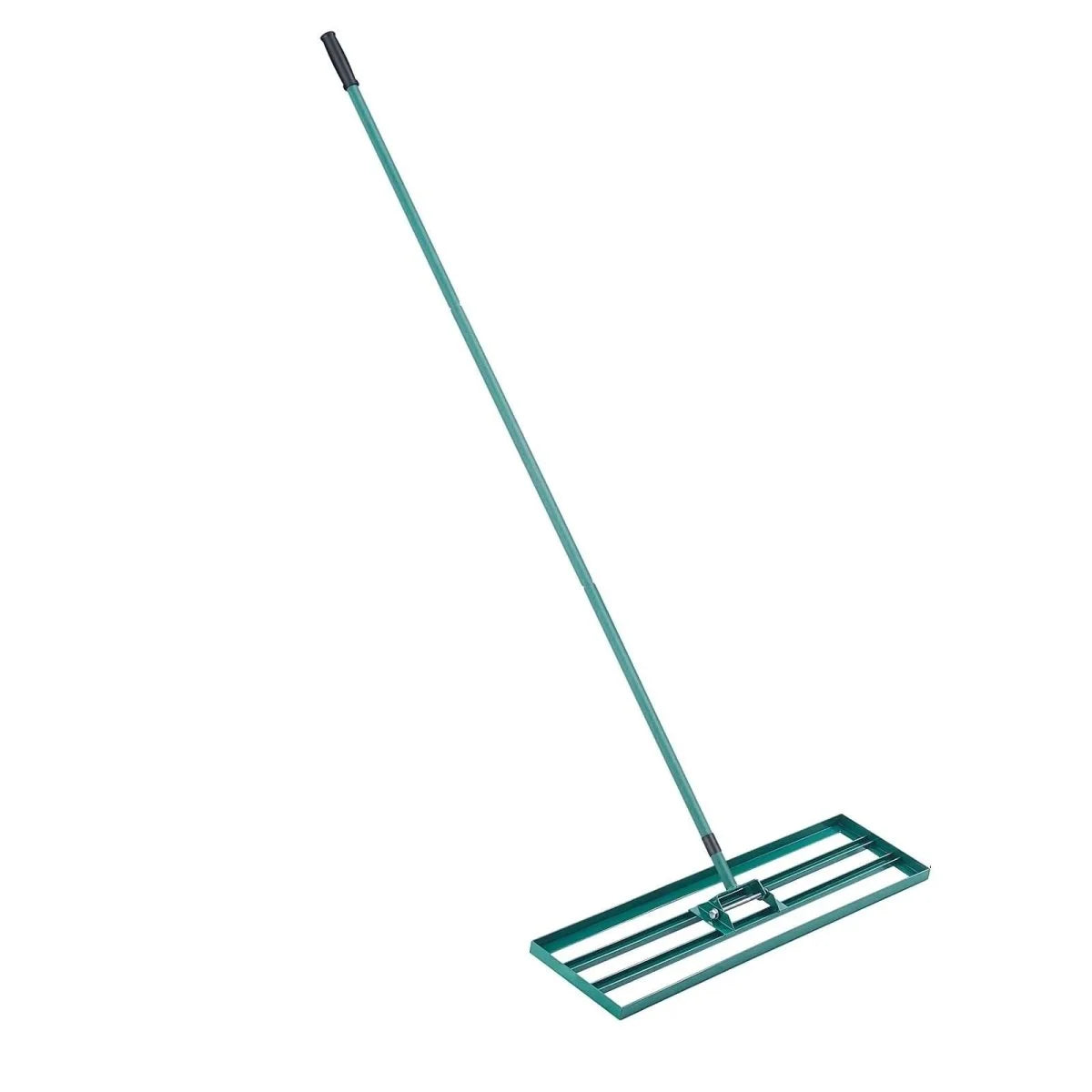 Lawn Leveling Rake | Wide Aluminum Base & Ergonomic Long Handle | 91 x 25 cm