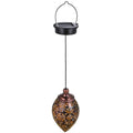 Hanging Lantern | Solar-Powered Automatic Night Light & Iron Construction