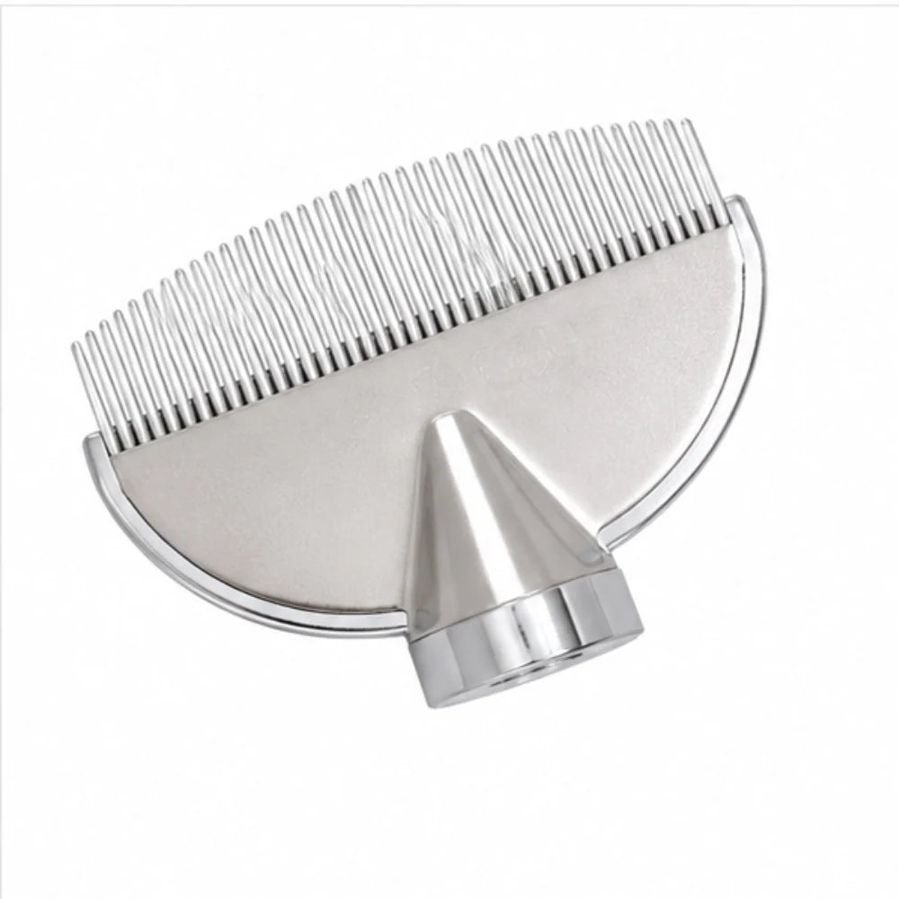 Electric Pet Grooming Comb | Vacuum Fur Collection & Detangling | 60-Minute Battery Life