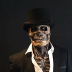 Skeleton Mask | Realistic Brain Design | Soft Breathable Latex