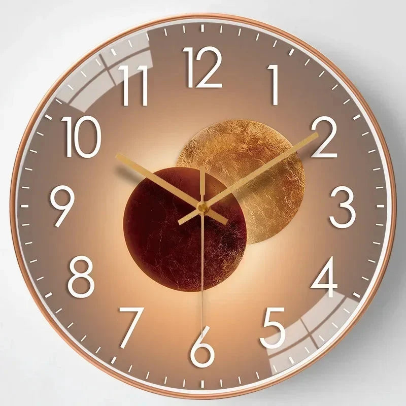 Wall Clock | Silent & Elegant Design | 20 cm