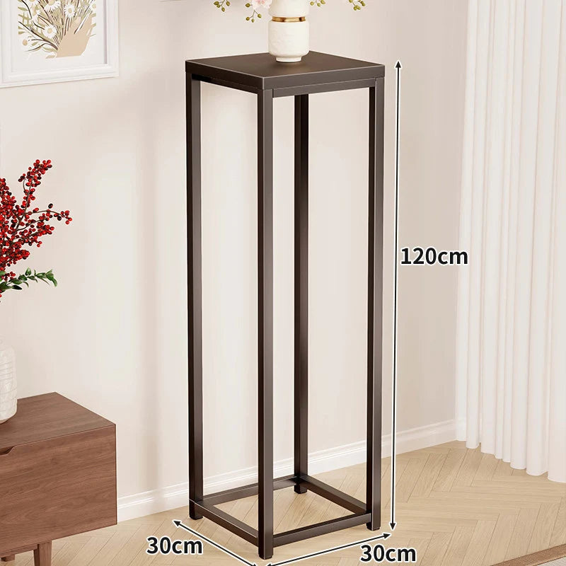 Plant Stand | Metal Frame & Space-Saving | 75 cm Tall