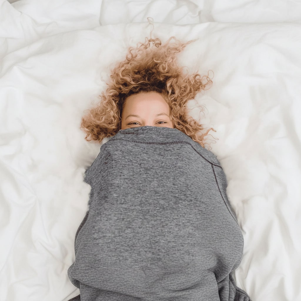 Adult Swaddle Blanket | Breathable Full-Body Wrap | Gentle Compression
