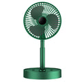 Table Fan | Foldable Telescopic & USB-C Rechargeable | Smartphone Holder