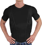 Concealed Carry T-Shirt | Dual Holster & Moisture-Wicking Compression Fit
