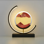 Sand Art Lamp | Remote-Controlled & Dimmable LED