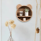 Wall Shelf | Animal-Shaped & Wooden