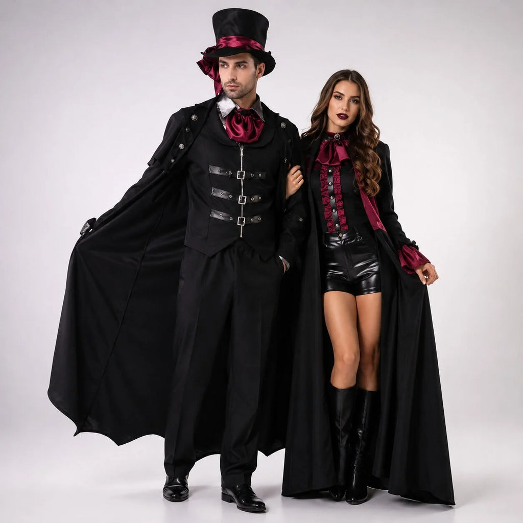 Vampire Costume | Unisex Halloween Party Outfit