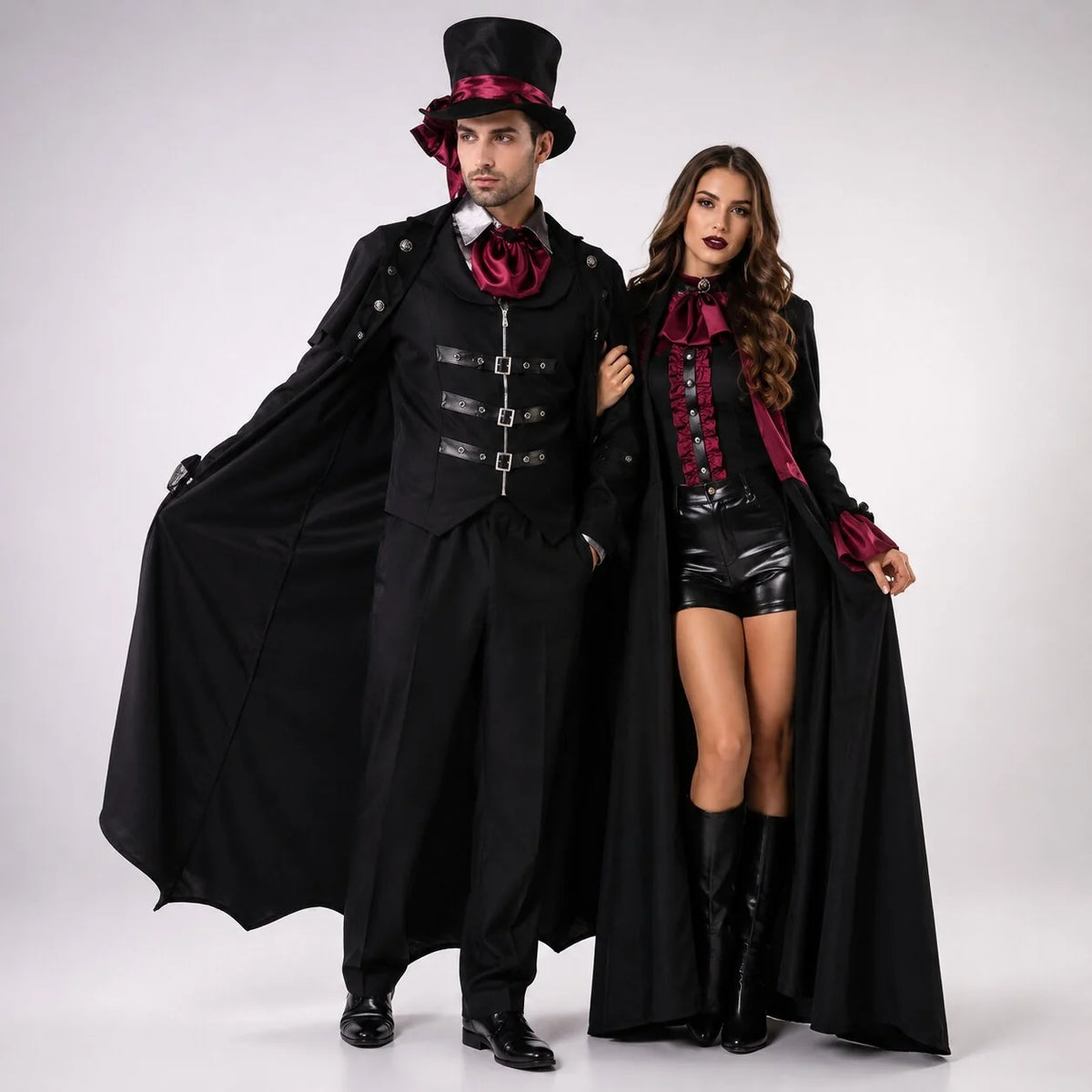 Vampire Costume | Unisex Halloween Party Outfit