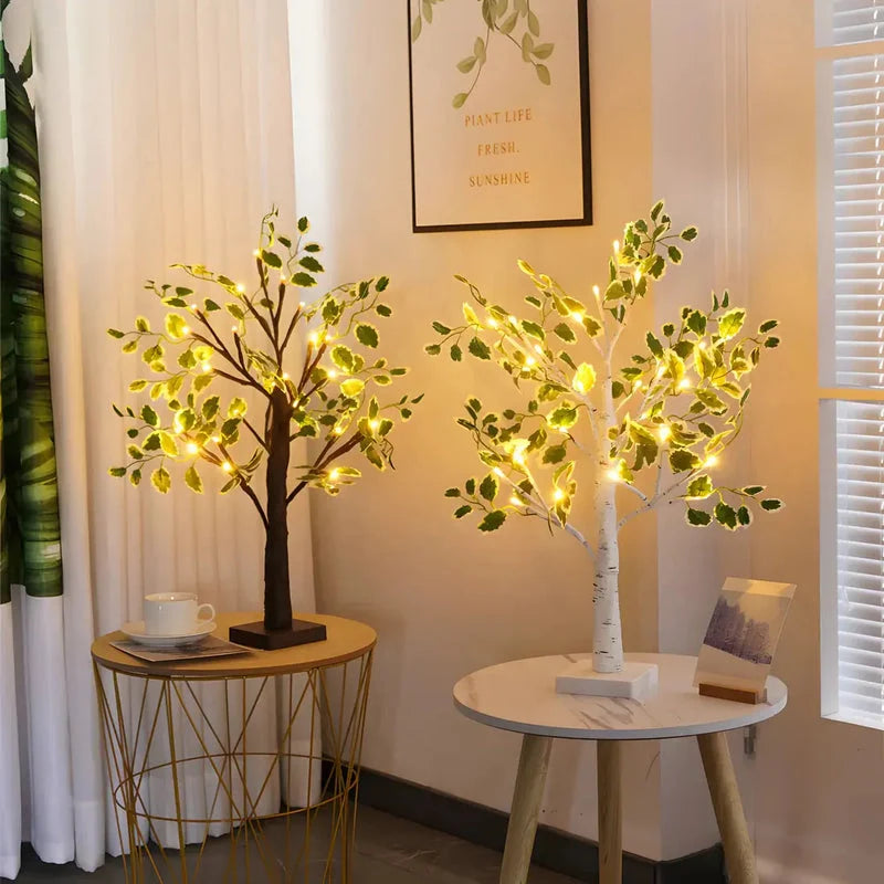 Table Lamp | Wood-Inspired Design & Warm LED