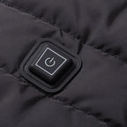 Heated Vest | 9-Zone Heating & Dual Controls | USB Power Bank Compatible