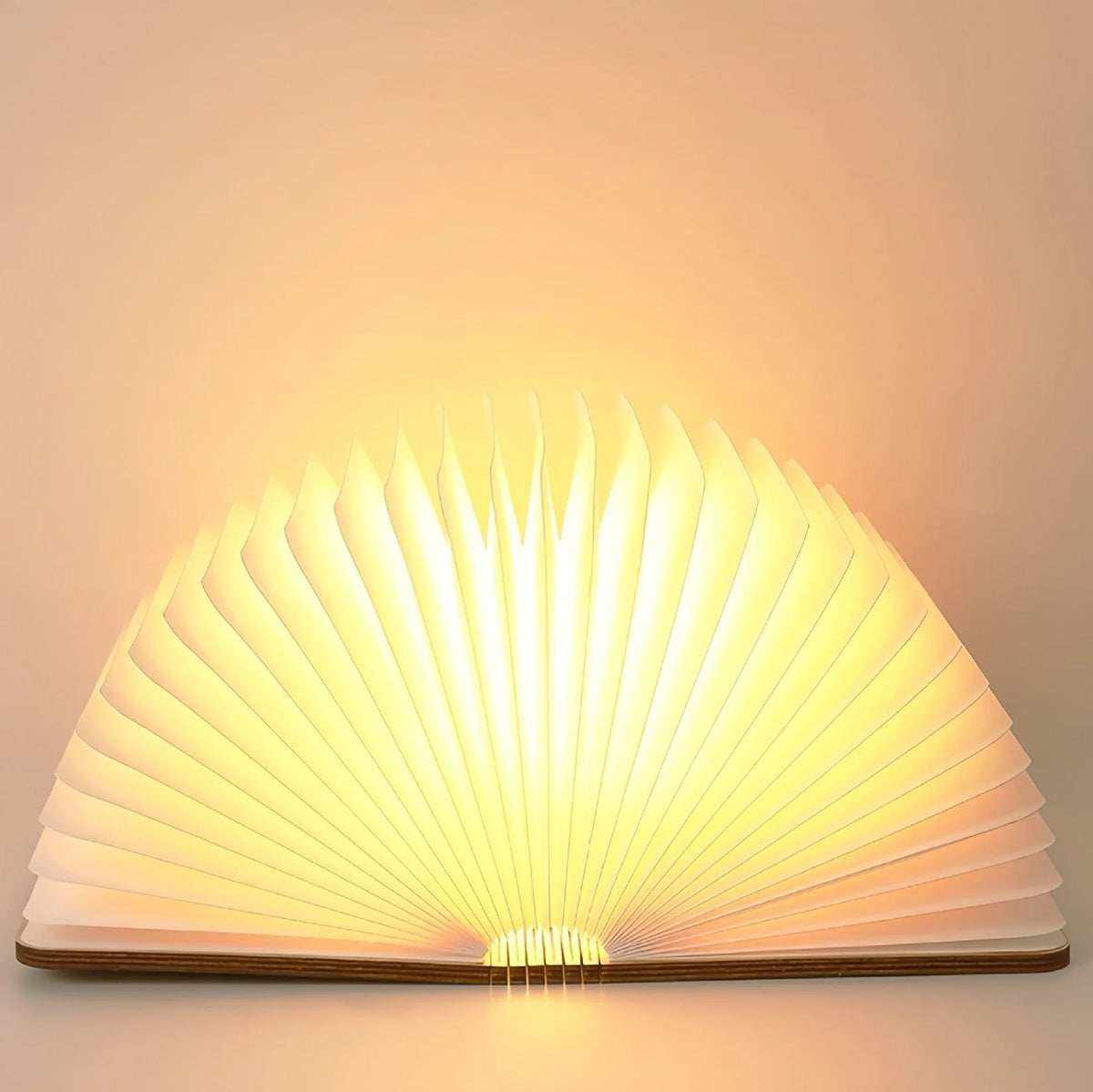 Book Lamp | Foldable Wooden & USB-Rechargeable