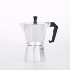 Moka Pot | Stainless Steel Induction Compatible | 1–12 Cups