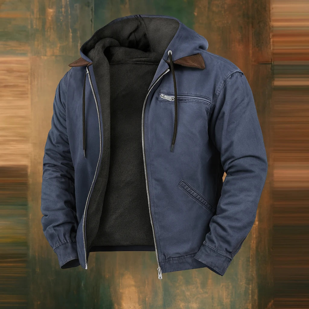 Men's Bomber Jacket | Insulated & Relaxed Fit | Practical Pockets