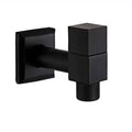 Wall-Mounted Faucet | Solid Brass Matte Black | Space-Saving