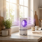 UV Light Insect Trap | 368nm UV & Silent Vortex Capture | USB-Powered