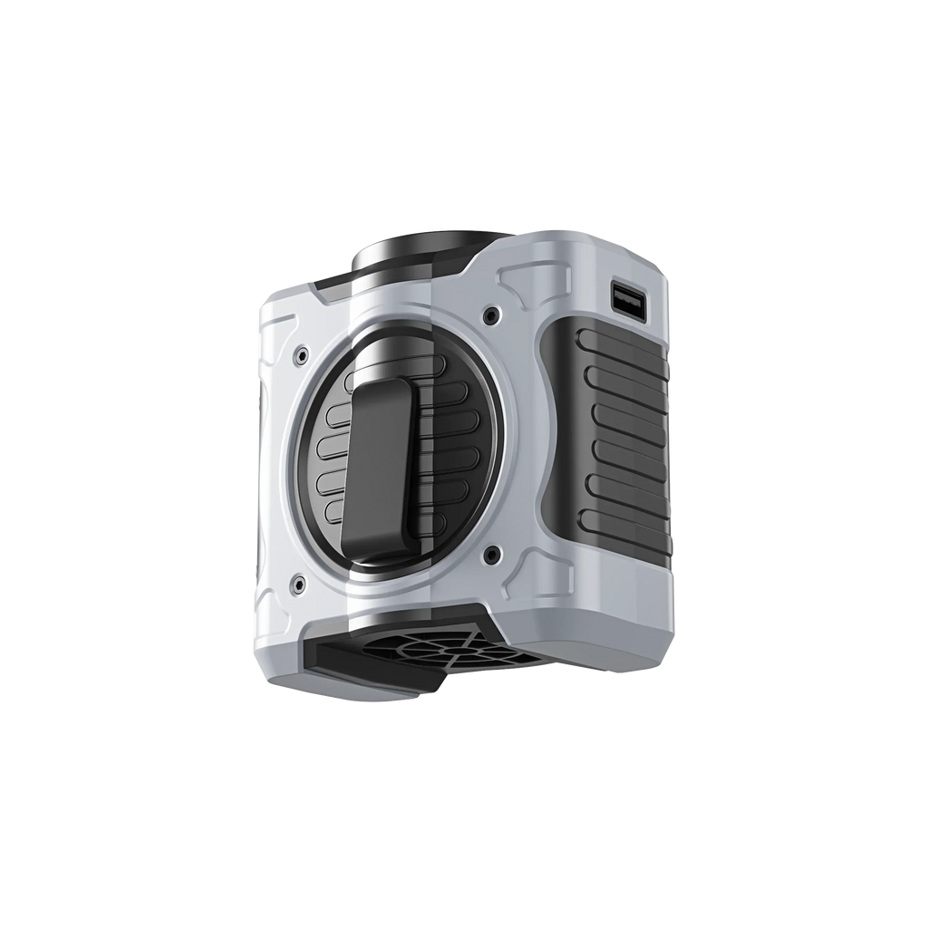Clip-On Fan | 8000mAh Battery & Ice Ceramic Cooling | Hip, Neck & Handheld